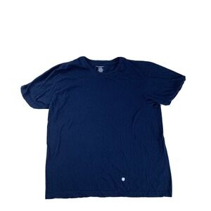 Lucky Brand Shirt Mens Size L Blue Navy Basic‎ T Shirt Good Condition